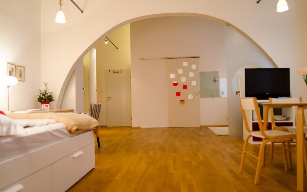 Design Loft Rossau Apartment Виена Стая снимка